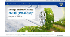 Desktop Screenshot of dacia-timisoara.ro