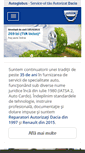 Mobile Screenshot of dacia-timisoara.ro